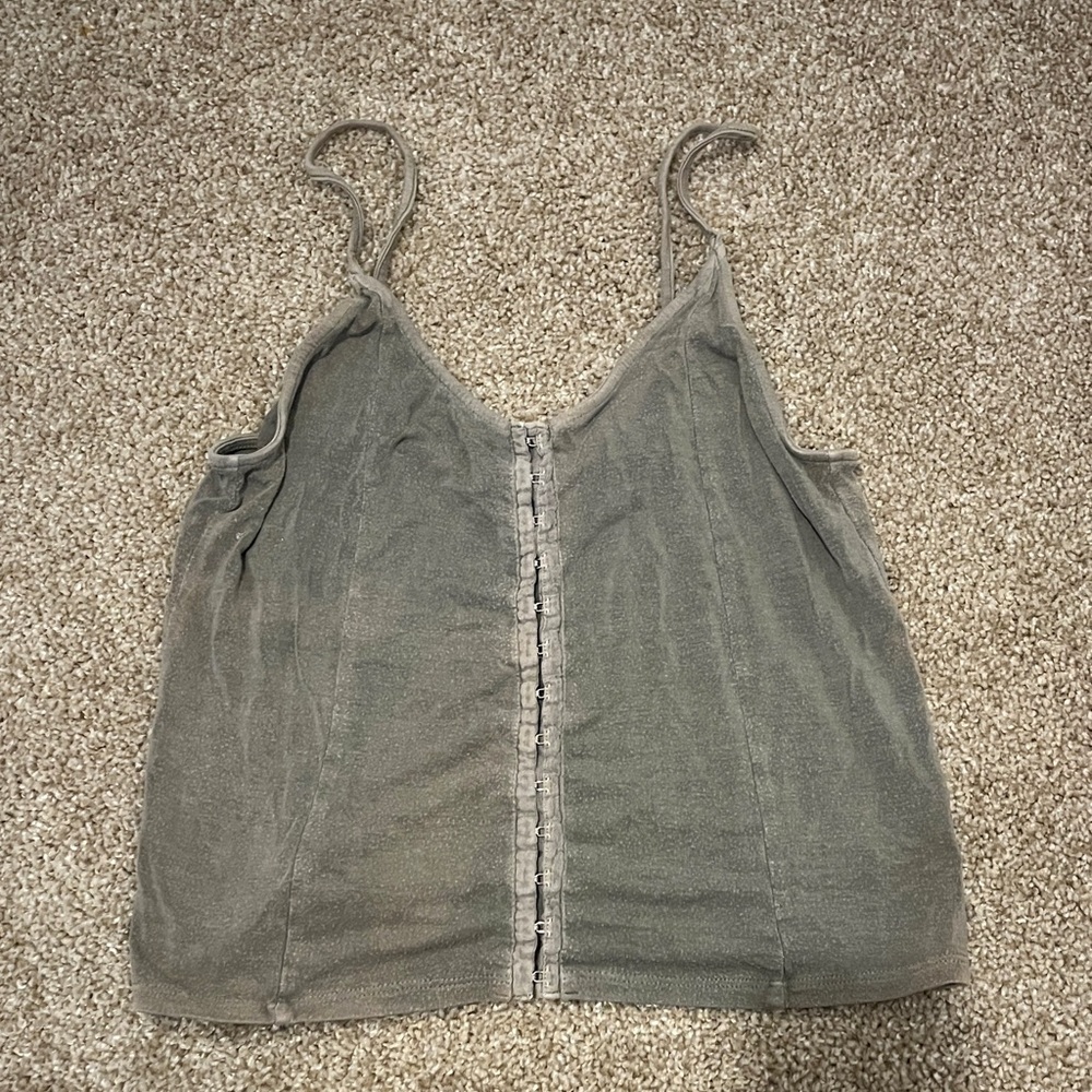 American Eagle Outfitters Gray Camisole